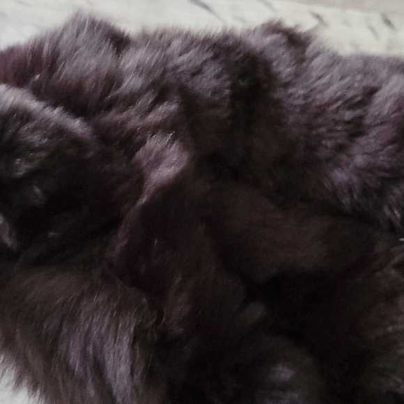 🆕️🧣PAUL LEINBURD 100% AUTHENTIC RABBIT FUR SCARF BY CROWNCAP - Picture 2 of 7